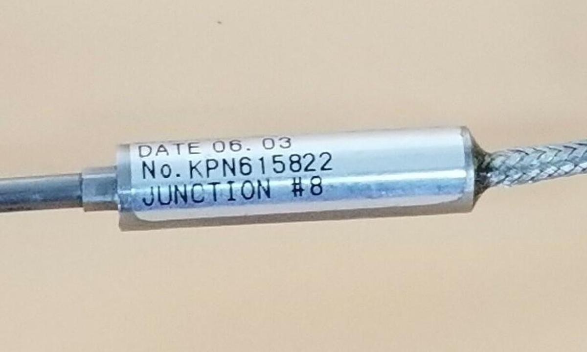 Used OKAZAKI AEROPAK KPN615822 THERMOCOUPLE ELEMENT SUS316, ELEMENT K, CLASS 2