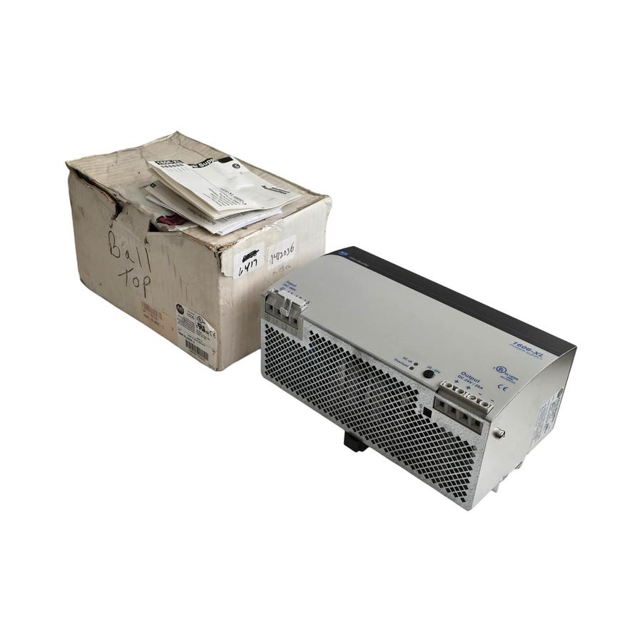 Used ALLEN BRADLEY 1606-XL480E-3 /A DC POWER SUPPLY 480W, 3AC 480V, 24V/20A NSMP
