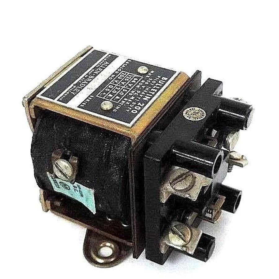 Used 9007CO6ALLEN BRADLEY X-218868 RELAY W/ 00D155 COIL 115-125V, X218868