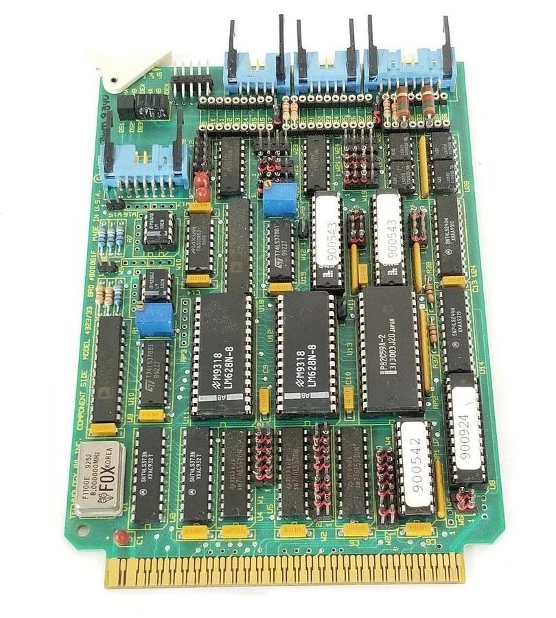 Used TECHNOLOGY 80 INC MODEL 4323/33 PC BOARD, BOARD #800061F, CSI-4