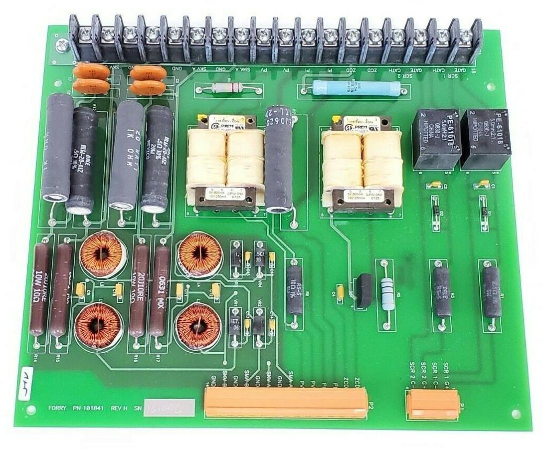 Used FORRY 101841 CIRCUIT BOARD REV. H