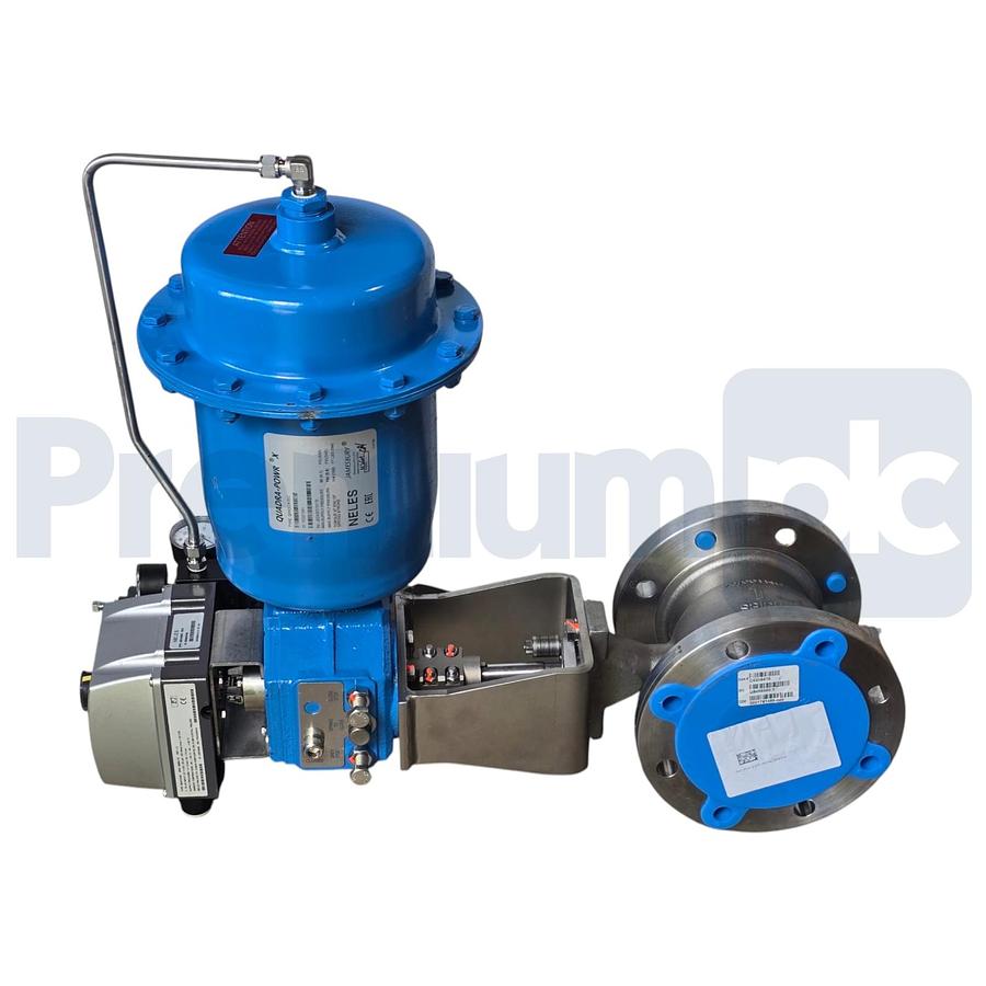 Used Neles Metso RECA04CJJSTA V-Port Segment Valve SS 4" ND9103HN-CE07 QPX3C/K35C NEW