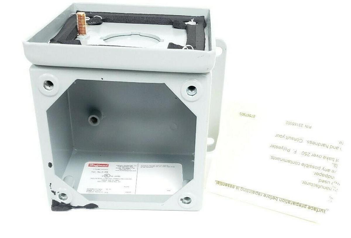 Used NEW HOFFMAN 2VB59 PUSHBUTTON ENCLOSURE PBGX1 E1PB NEMA 12, 13