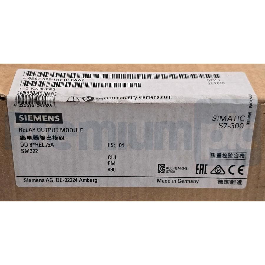 Siemens 6ES7322-1HF10-0AA0 SIMATIC S7-300 Digital Output Module SM 322 NSFS