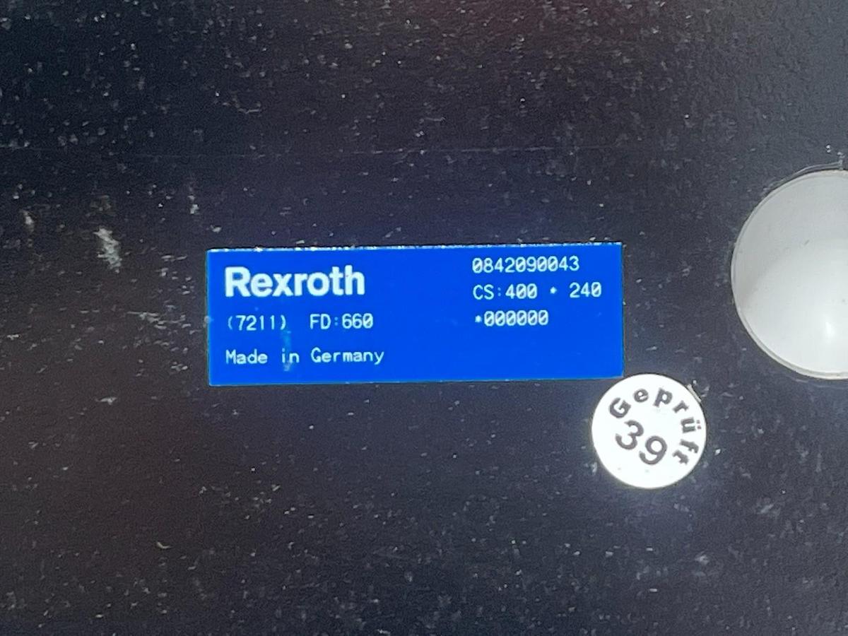 Used BOSCH REXROTH 0842090043 Workpiece Pallet 400x400mm TS 2plus Transfer System
