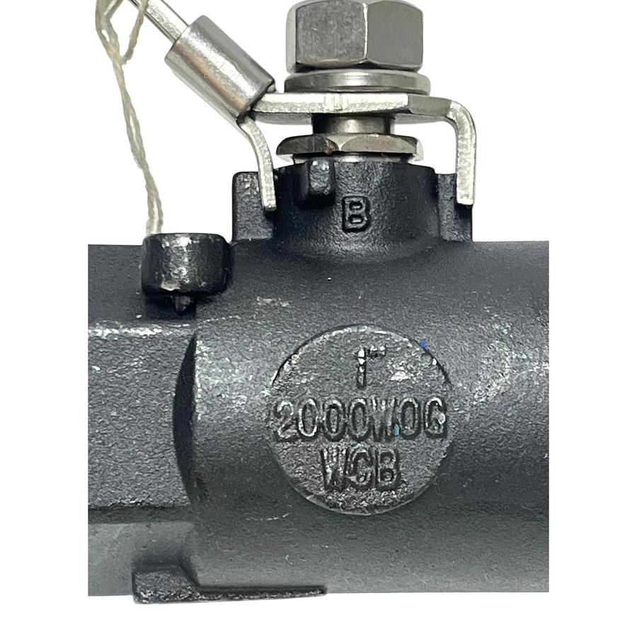 GEA FES 103180904 1" FPT Vented Ball Valve Oil By-Pass NACE MR01-75 New Surplus