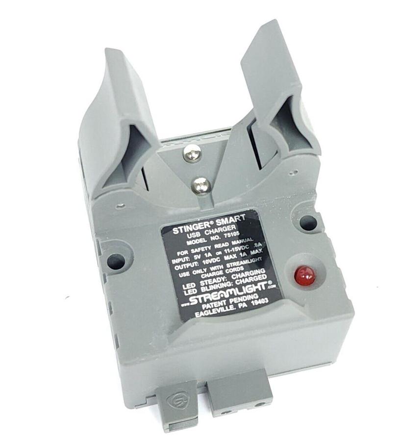 Used STEAMLIGHT 75105 STINGER SMART USB CHARGER