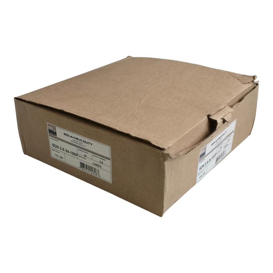 Used Sola/Hevi-Duty SDN2.5-24-100P DC Power Supply 24V 2.5A 60W DIN Rail - NSMP