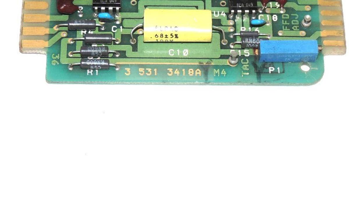 Used CINCINNATI MILACRON 3-531-3418A PC BOARD 35313418A REV F