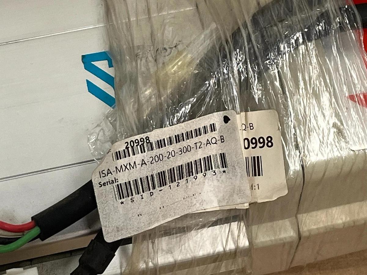 Used IAI ISA-MXM-A-200-20-300-T2-AQ-B Linear Actuator | 200W 300mm Stroke w/ Brake