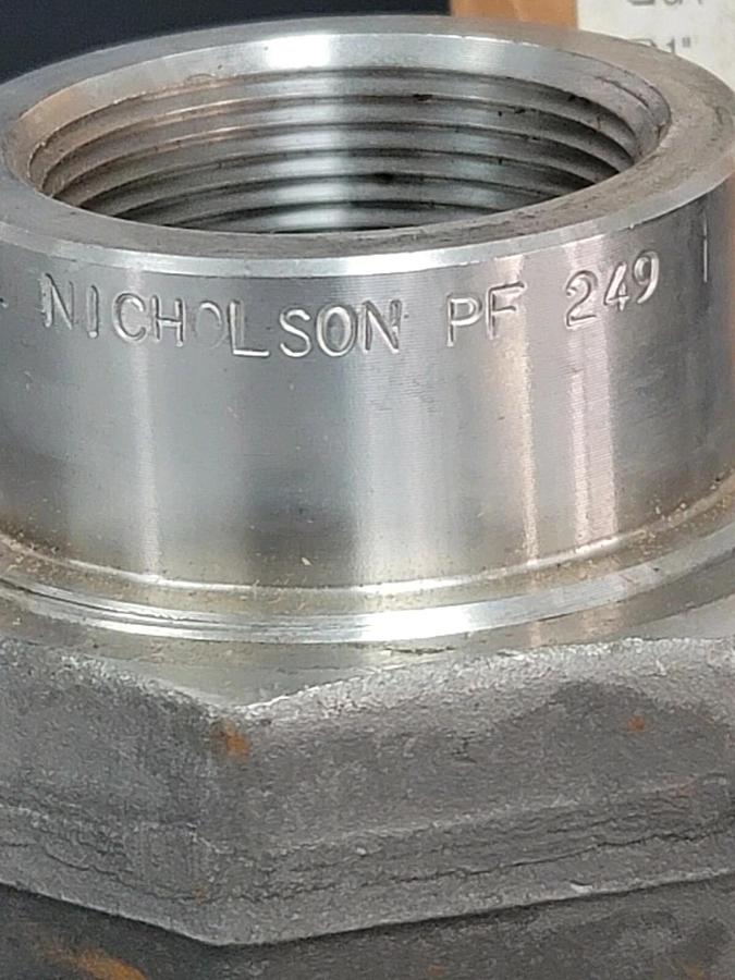 Used LOT OF 2 NIB SPENCE NICHOLSON 6567000 UNIFLEX PIPE COUPLING 1-1/2'' CARBON STEEL