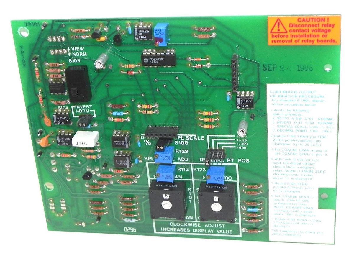 Used ENDRESS & HAUSER MJD010-0000 CONTROL BOARD MJD0100000