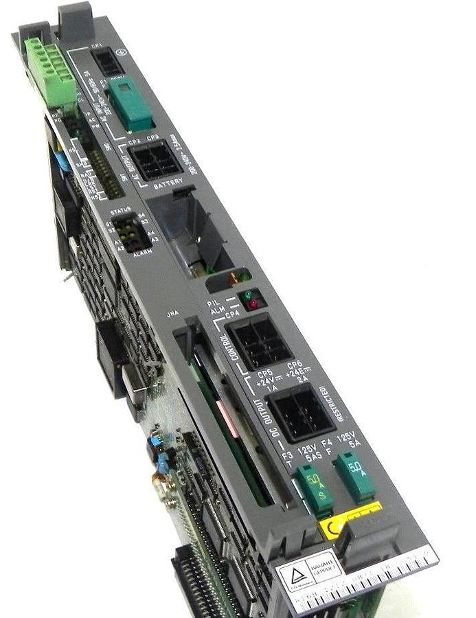 Used FANUC A16B-1212-0871/18C POWER SUPPLY BOARD W/ A20B-8001-0124/03B BOARD