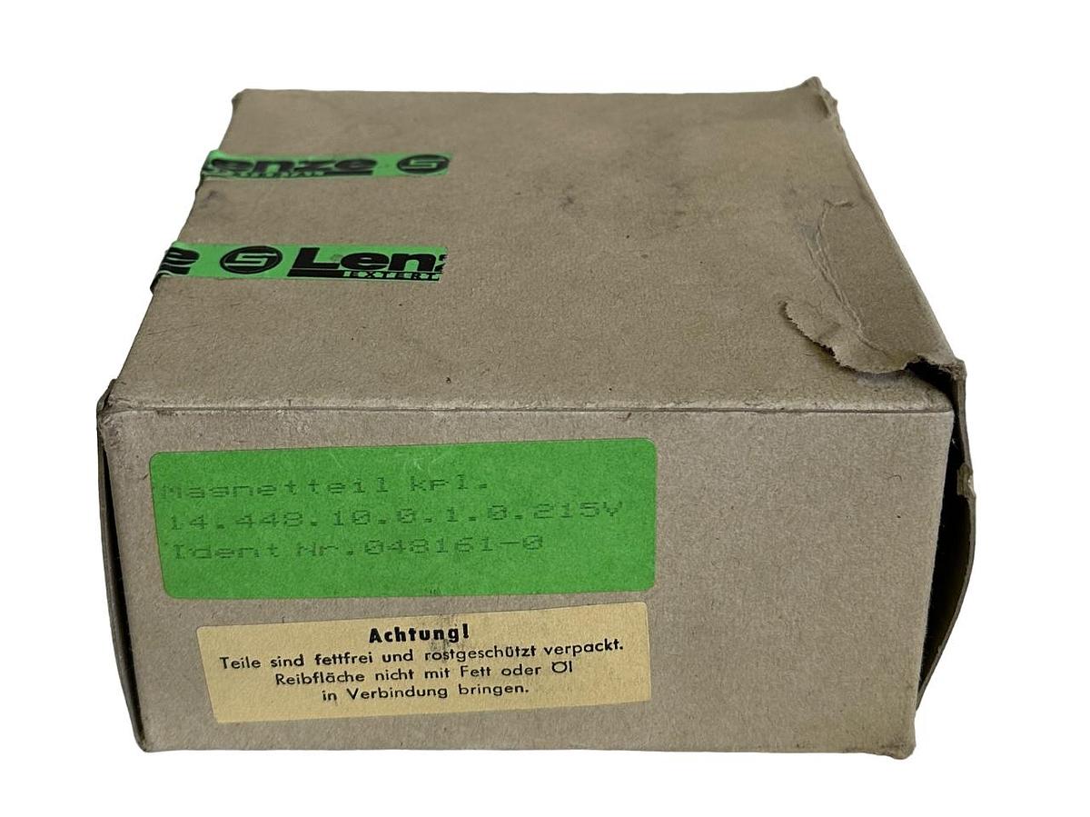 Used NEW LENZE 14.448.10.0.1.0-215V / 1444810010 MAGNETIC DISC BRAKE 048161-0 215V
