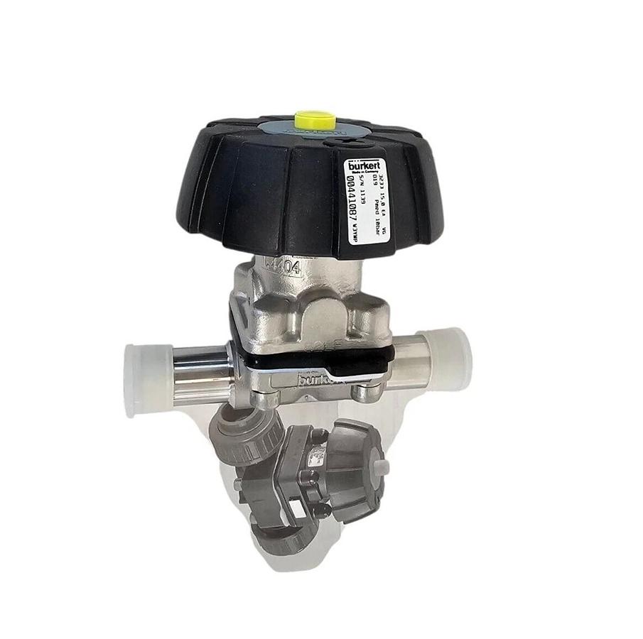 NIB BURKERT 3233 15,0 EA VG DIAPHRAGM VALVE ID-NO: 00441087