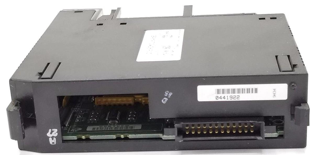 Used GE FANUC IC693MDL646B INPUT MODULE 24VDC 16PT POS/NEG FAST MISSING DOOR