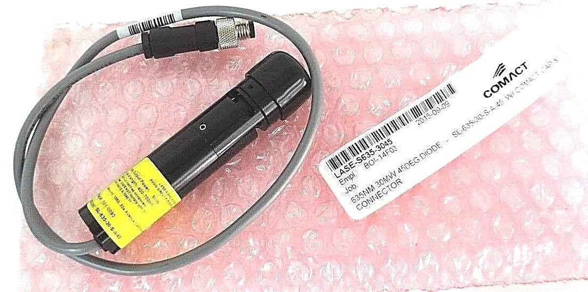 NEW OSELA SL-635-30-S-A-45 LASER 101-0095 W/ COMACT CAP & CONNECTOR 1010095
