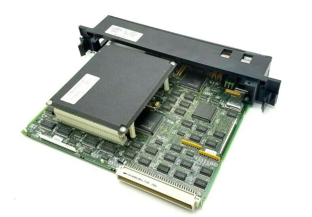 Used GE FANUC IC697CPU771S CPU MODULE W/ IC697MEM713B 512KB CMOS MEMORY IC697CPU771S