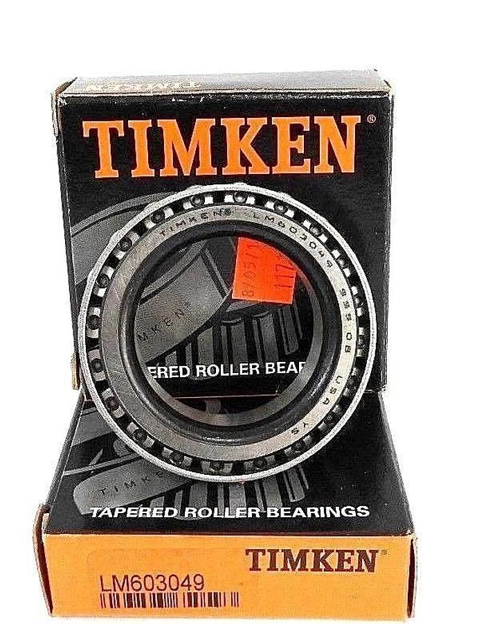 Used LOT OF 2 NIB TIMKEN LM603049 BEARINGS TAPERED ROLLER 1.7812IN-BORE .7812IN-W