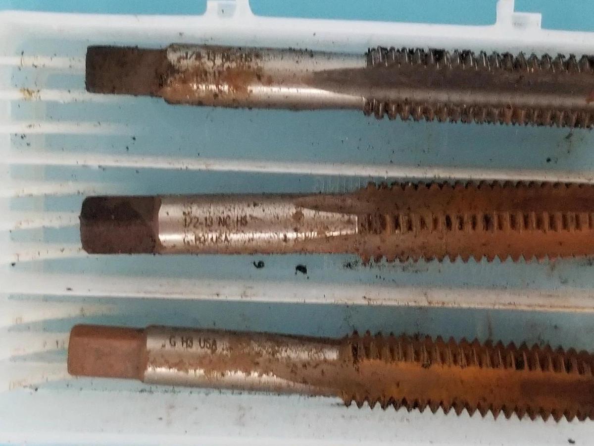 Used NEW KIMBALL MIDWEST 82771 TAP SET 1/2-13 H3 4FL SET