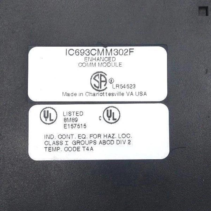 Used GE FANUC IC693CMM302F ENHANCED COMMUNICATION MODULE