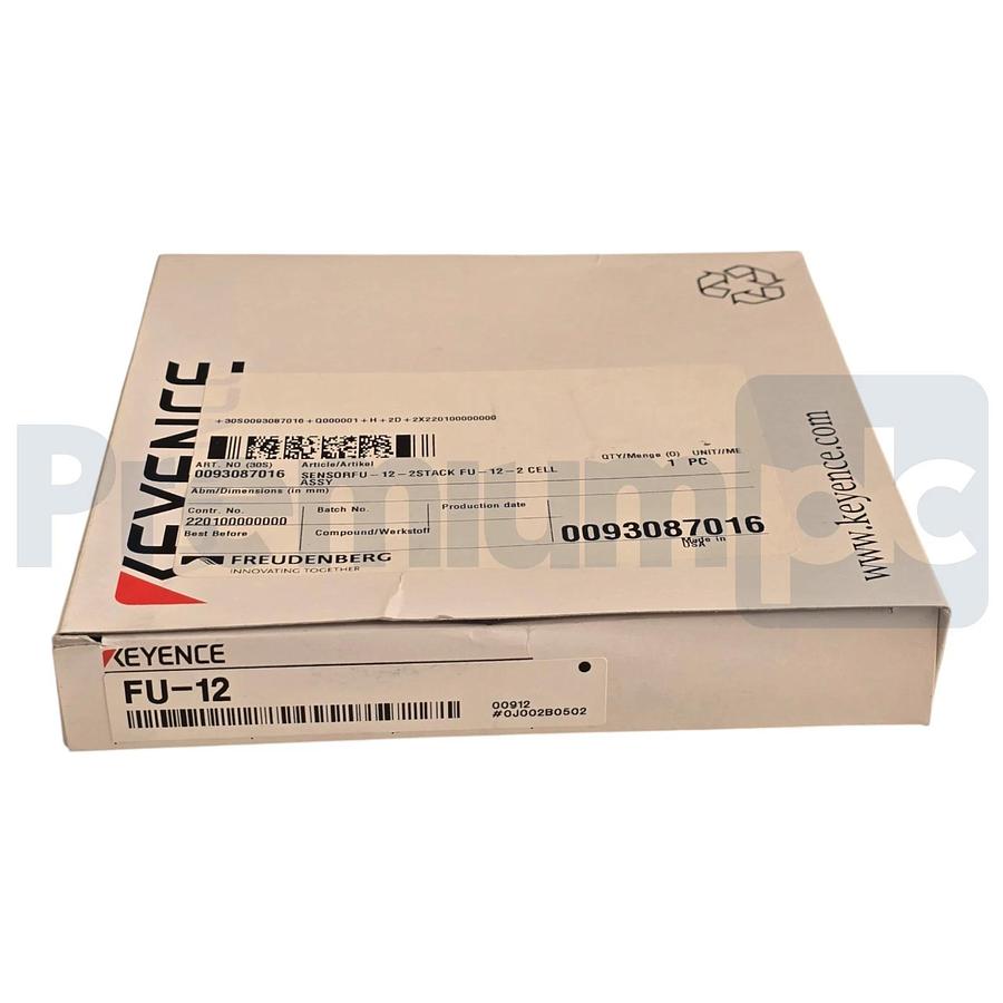 Keyence FU-12 | FU12 Fiber Unit Thrubeam Type Optic Sensor 10x3 mm NSMP