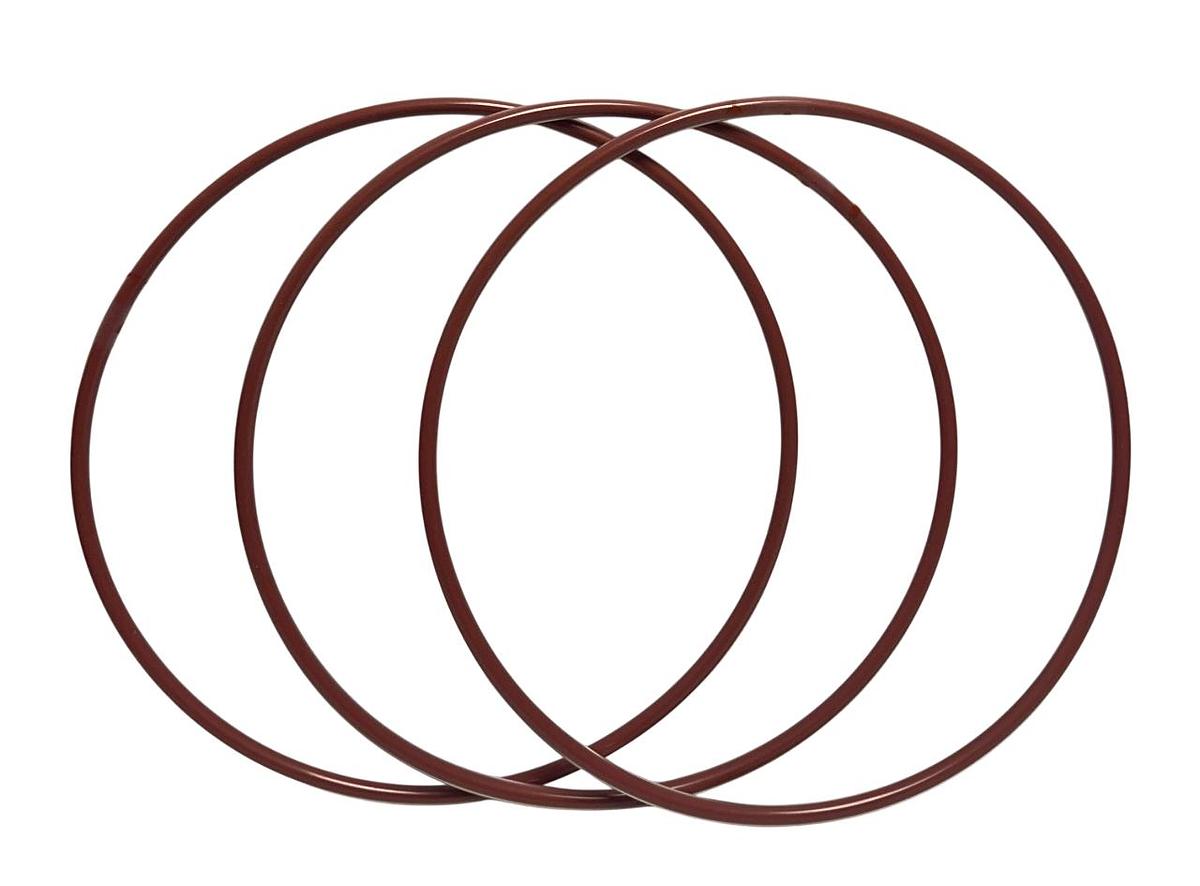Used 3 FLORIDA SEAL & RUBBER 2-447S70TFE / 0239553 RING SEALS OEM NSMP