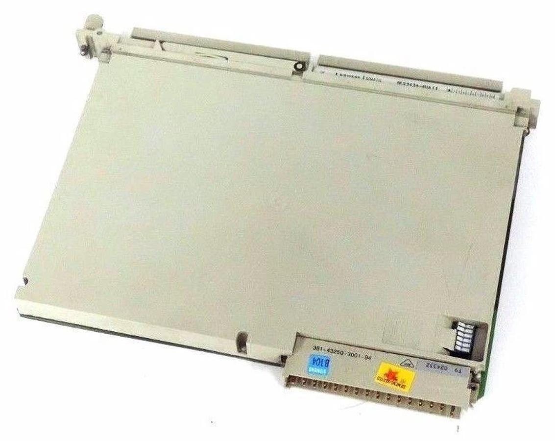 Used SIEMENS SIMATIC 6ES5434-4UA11 INPUT MODULE 32 POINT 5-15VDC 6ES54344UA11