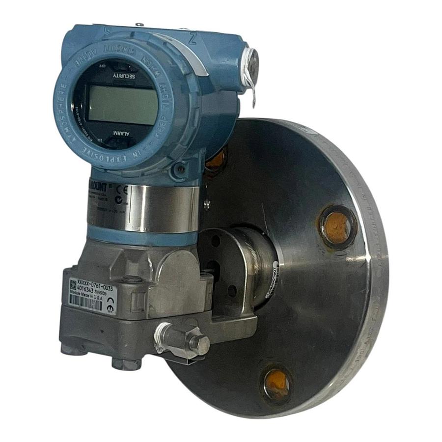 Rosemount 3051L3AC0FD22AAE5M5L4 Level Transmitter -  Kerkau 3 Inch 150 RF flange