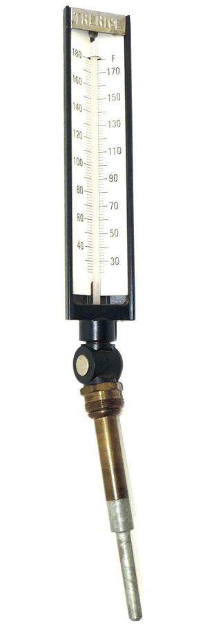 Used TRERICE INDUSTRIAL THERMOMETER 30-180 DEGREES F