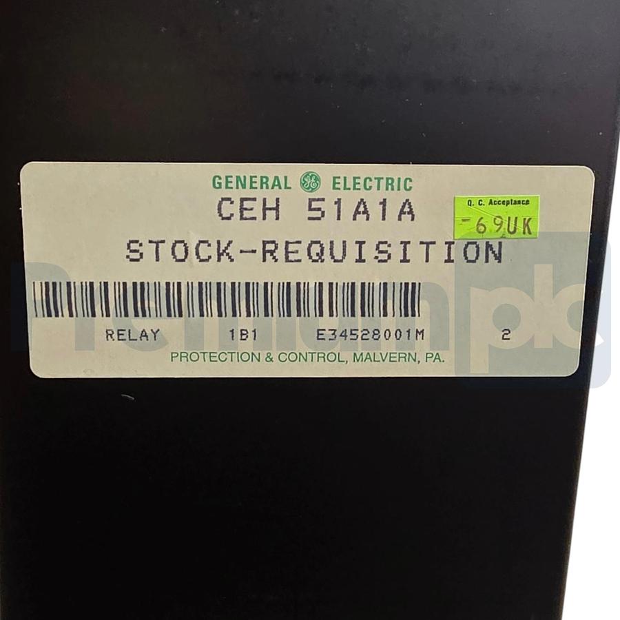 Used GE General Electric 12CEH51A1A | CEH 51A1A Loss of Excitation Relay 115V 5A 60Hz