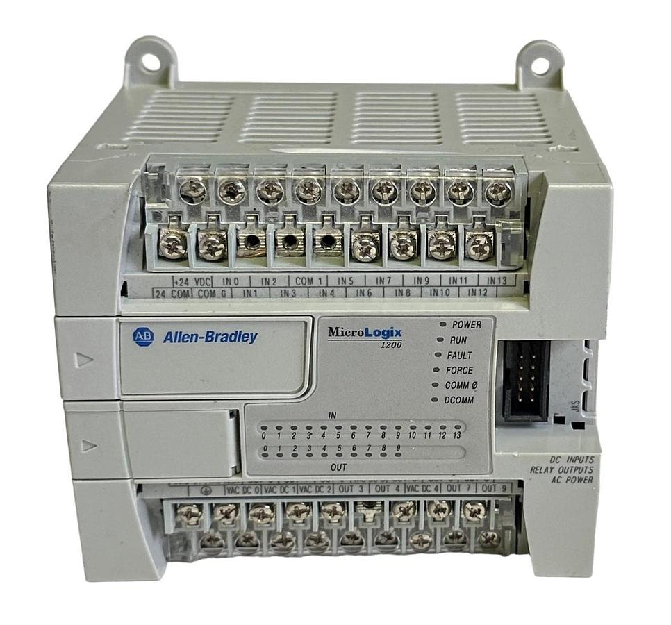 Used ALLEN BRADLEY 1762-L24BWAR /C MicroLogix 1200 24-PT CONTROLLER 1762L24BWAR