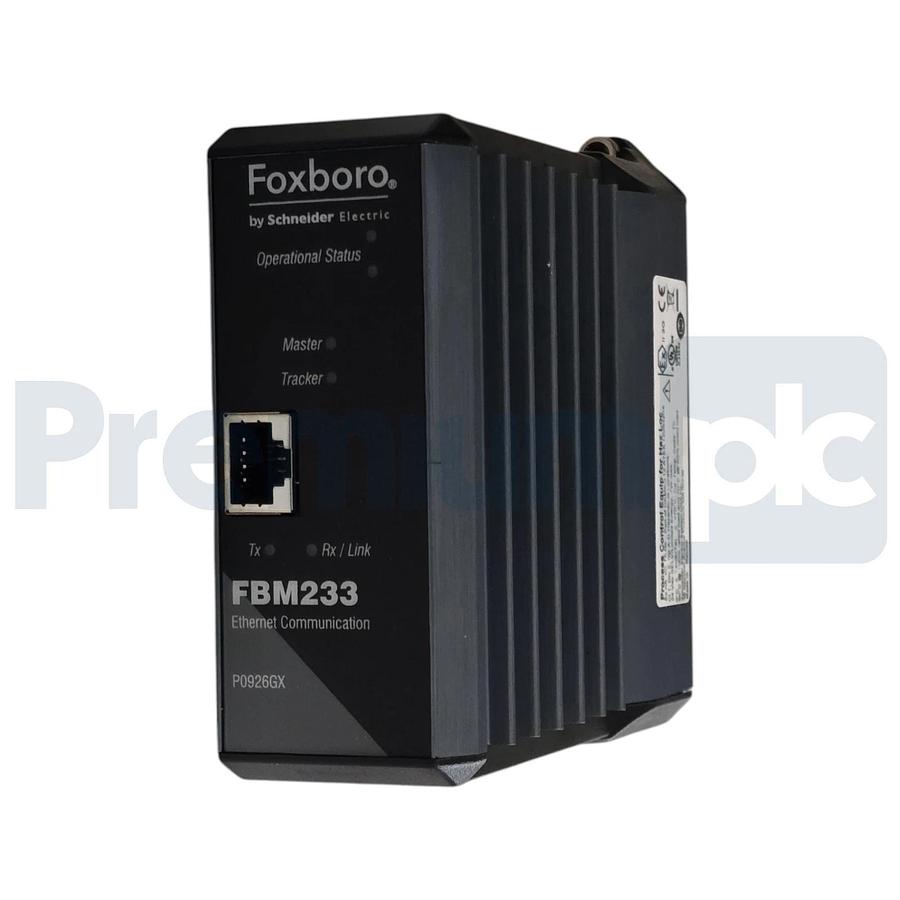 Schneider Foxboro FBM233 P0926GX Invensys I/A Ethernet Communication Module NEW