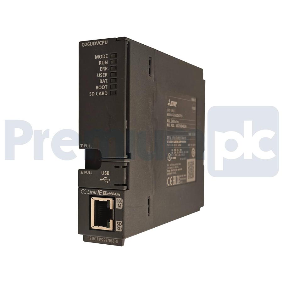 Used MITSUBISHI ELECTRIC Q26UDVCPU MELSEC-Q QnU SERIES (PLC) CPU UNIT 260kstep USPI