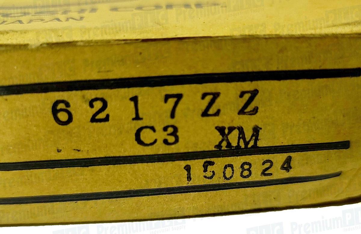 Used NEW NACHI 6217ZZC3 DEEP GROVE BALL BEARING 6217ZZ-C3 6217ZZ-C3 -XM