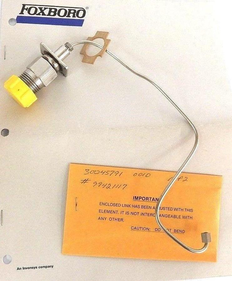 Used NIB FOXBORO 40X+PB-AA PRESSURE MEASURING ELEMENT 40XPBAA