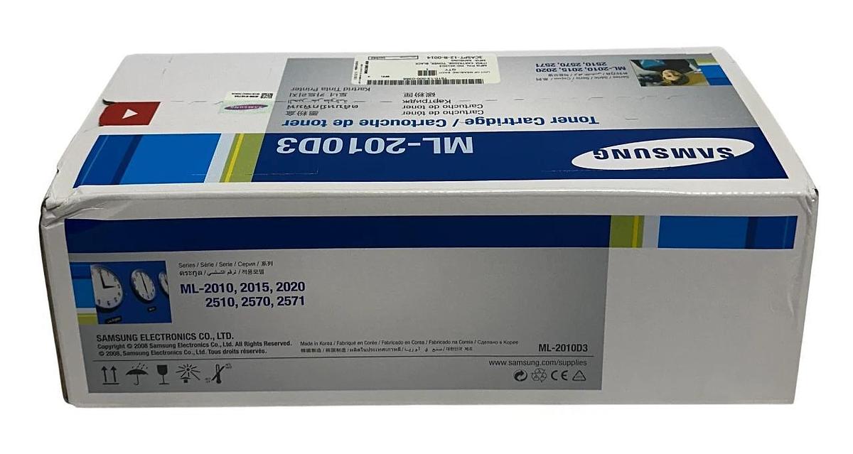 Used SAMSUNG ML-2010D3 / ML-2010D3/SEE OEM TONER CARTRIDGE FOR ML SERIES NSFS