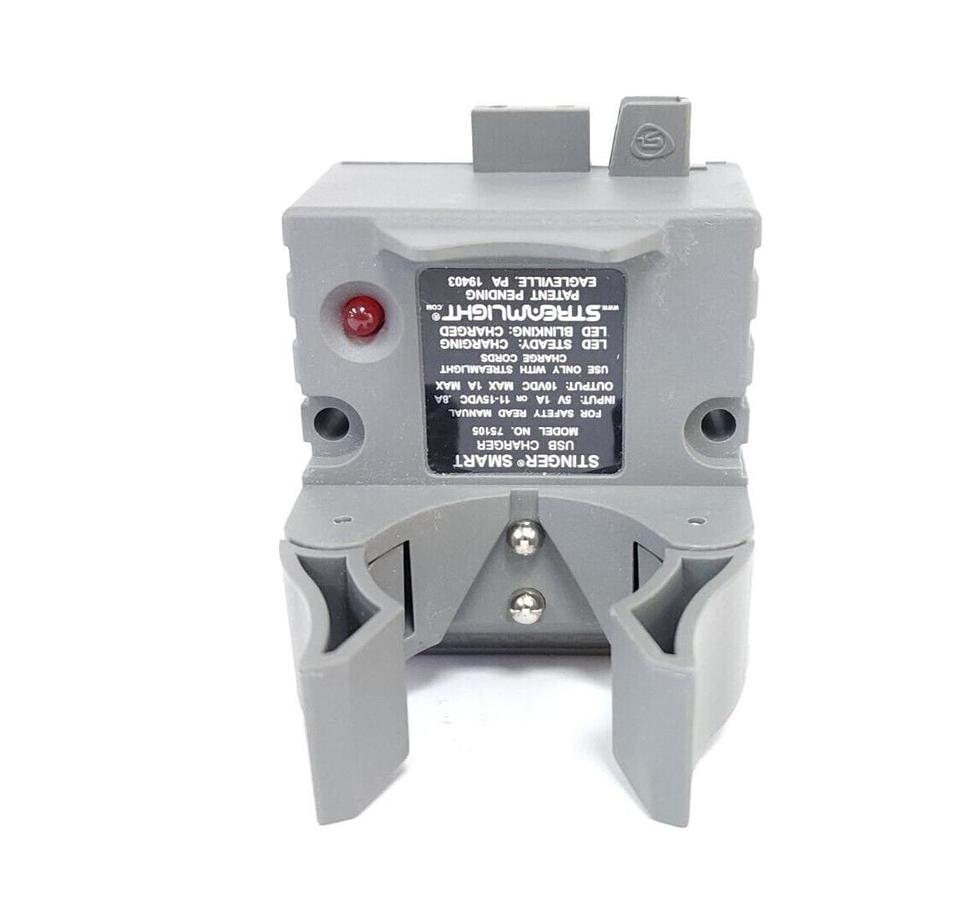 Used STEAMLIGHT 75105 STINGER SMART USB CHARGER