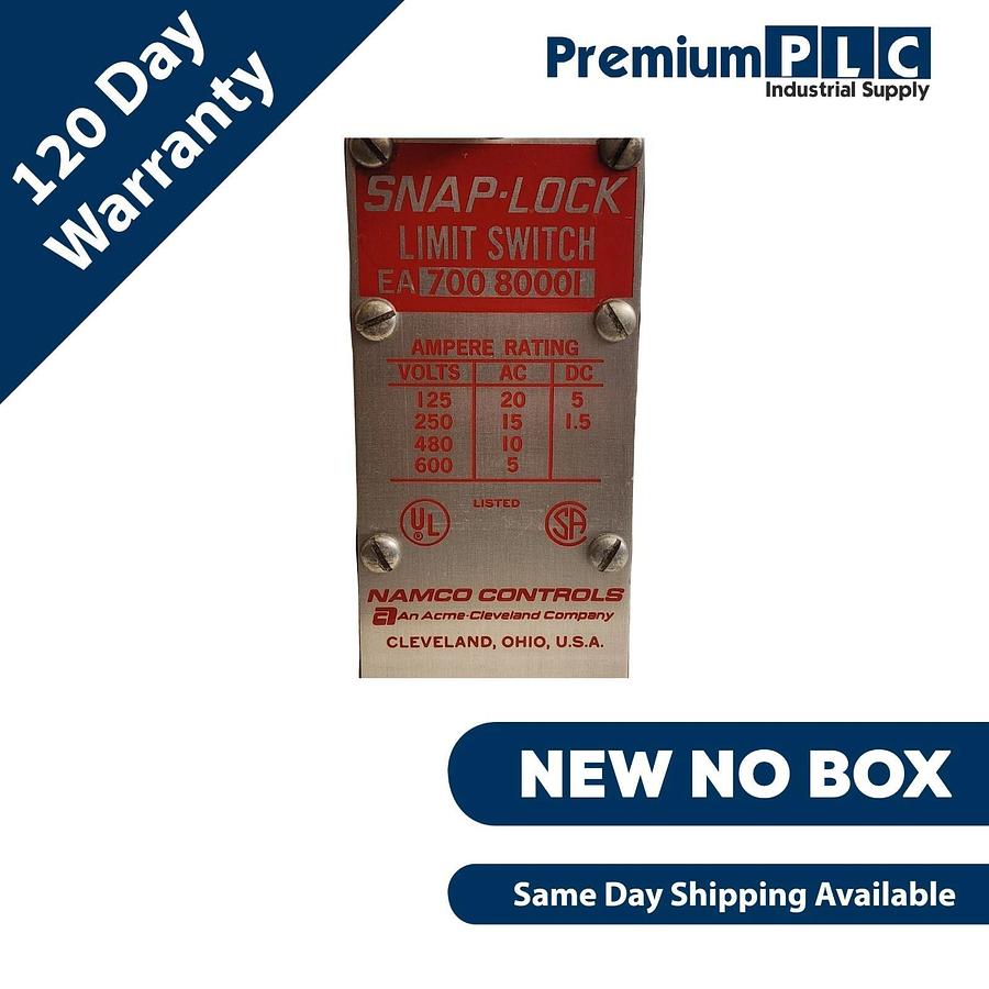 NEW DANAHER CONTROLS NAMCO EA700-80001 SNAP-LOCK LIMIT SWITCH EA70080001