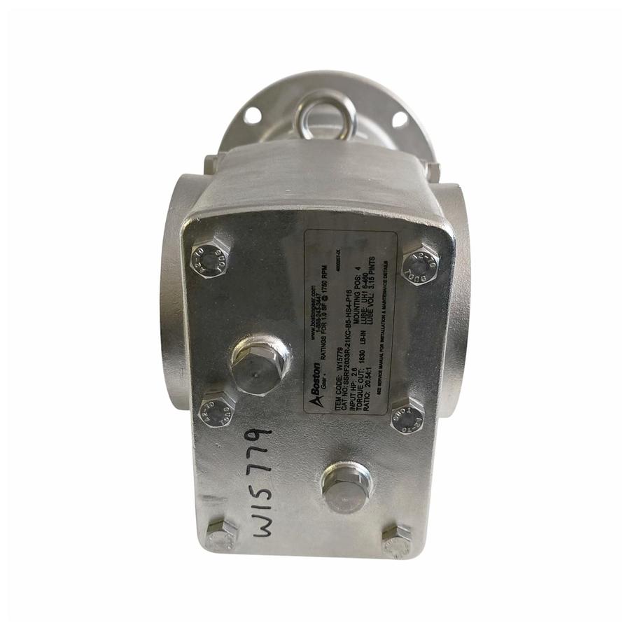 Used Boston Gear SSRF2033R-21KC-B5-HS4-P16 | W15779 SS2000R Washdown Gear Drive NSNP