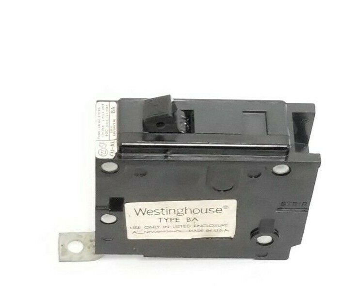 Used NEW WESTINGHOUSE BA120 CIRCUIT BREAKER 1P 120/240VZC SWD 20A
