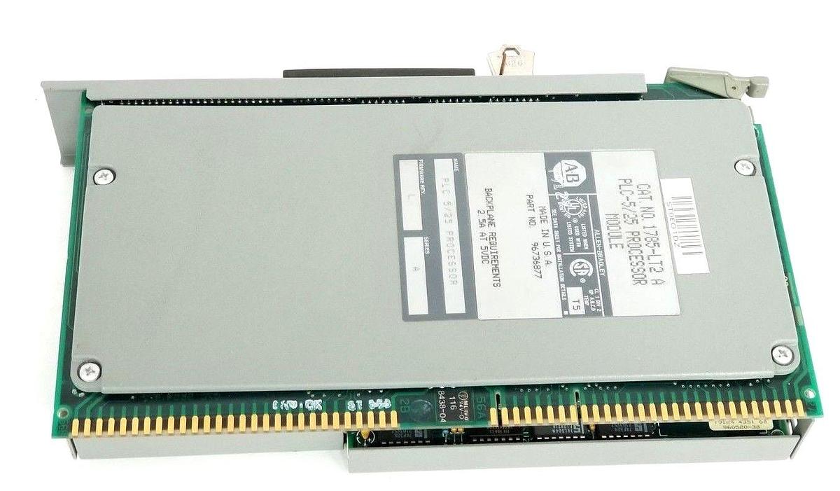 Used ALLEN BRADLEY 1785-LT2 PROCESSOR MODULE SER. A F/W REV. L 96736877 W/ TL-5104