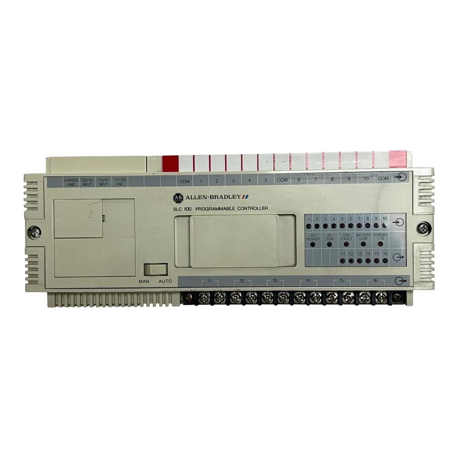 Allen-Bradley 1745-LP101 SLC 100 Processor Unit Controller Ser D FRN 5