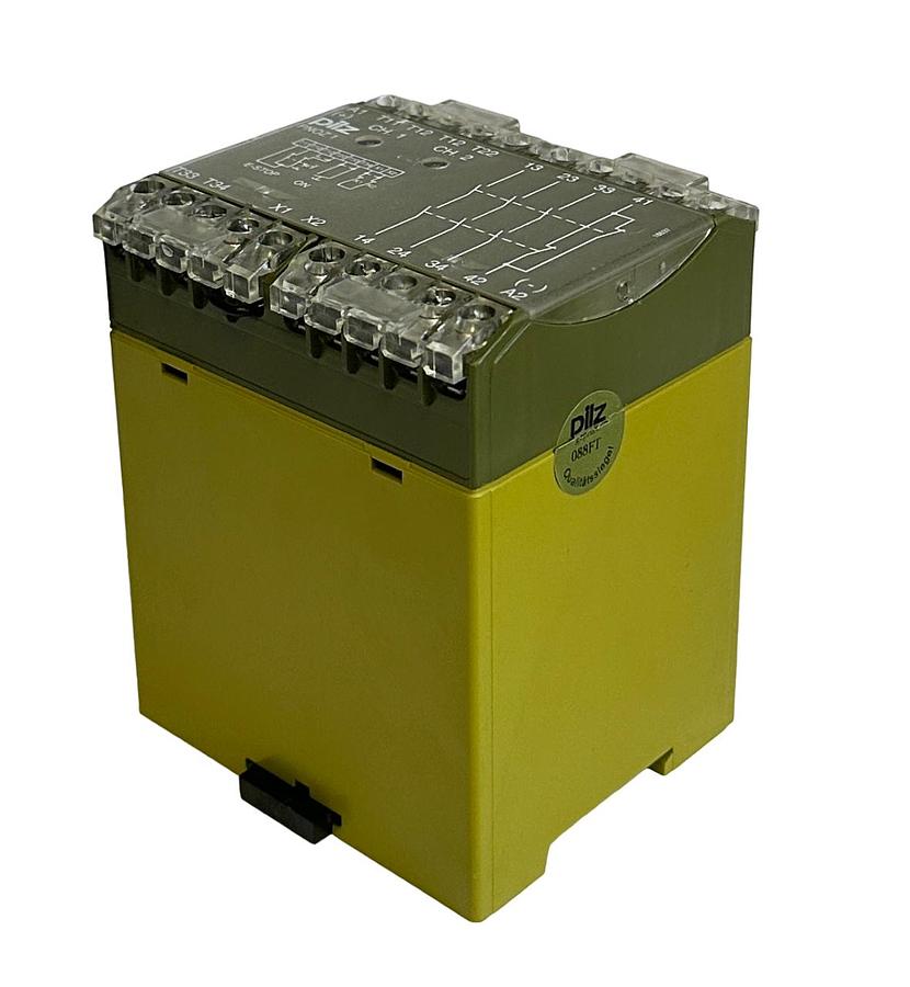 Used PILZ PNOZ 1 3S/1Ö / PNOZ13S1O SAFETY RELAY 24Vdc 3.5W DIN VDE 475695