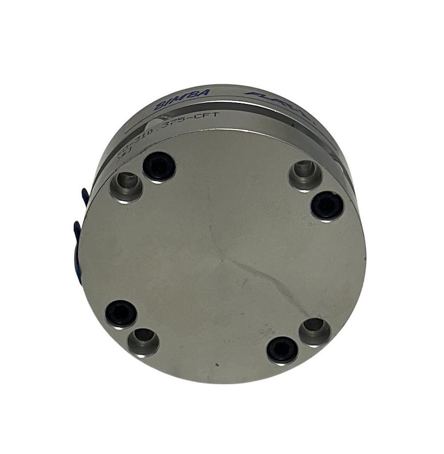 Used 2 BIMBA FO-310.375-CFT / FO310375CFT / F0-310.375-CFT CYLINDERS FLAT-1 NSNP