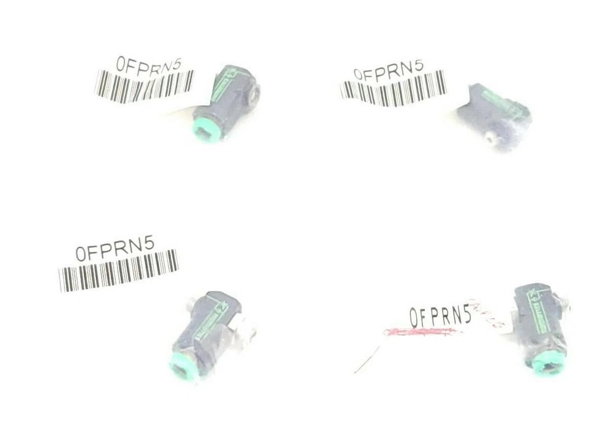 Used LOT OF 4 NEW ASCO NUMATICS 0FPRN5 FLOW CONTROL VALVE 10-32 W/5/32 PUSH-IN