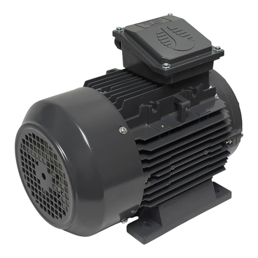 Used Techtop T100L2-4 3-Phase Electric Motor 3kW 4HP IE3 B3 Foot Mount New Surplus
