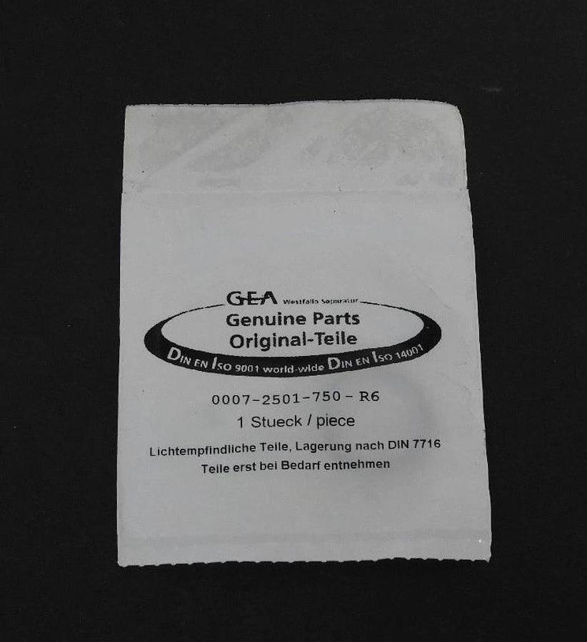 Used LOT OF 10 NEW GEA WESTFALIA SEPARATOR 0007-2501-750-R6 O-RINGS 00072501750R6