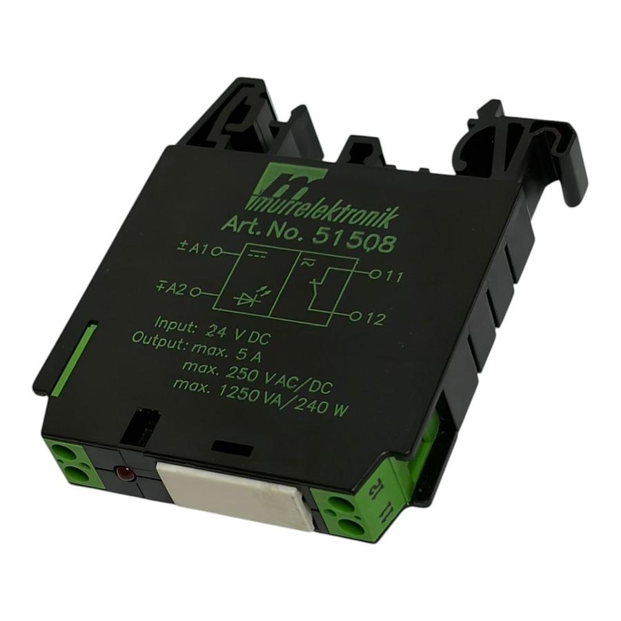 Murrelektronik 51508 RMMR 11/24 VAC/DC Slim Interface Output Relay Module