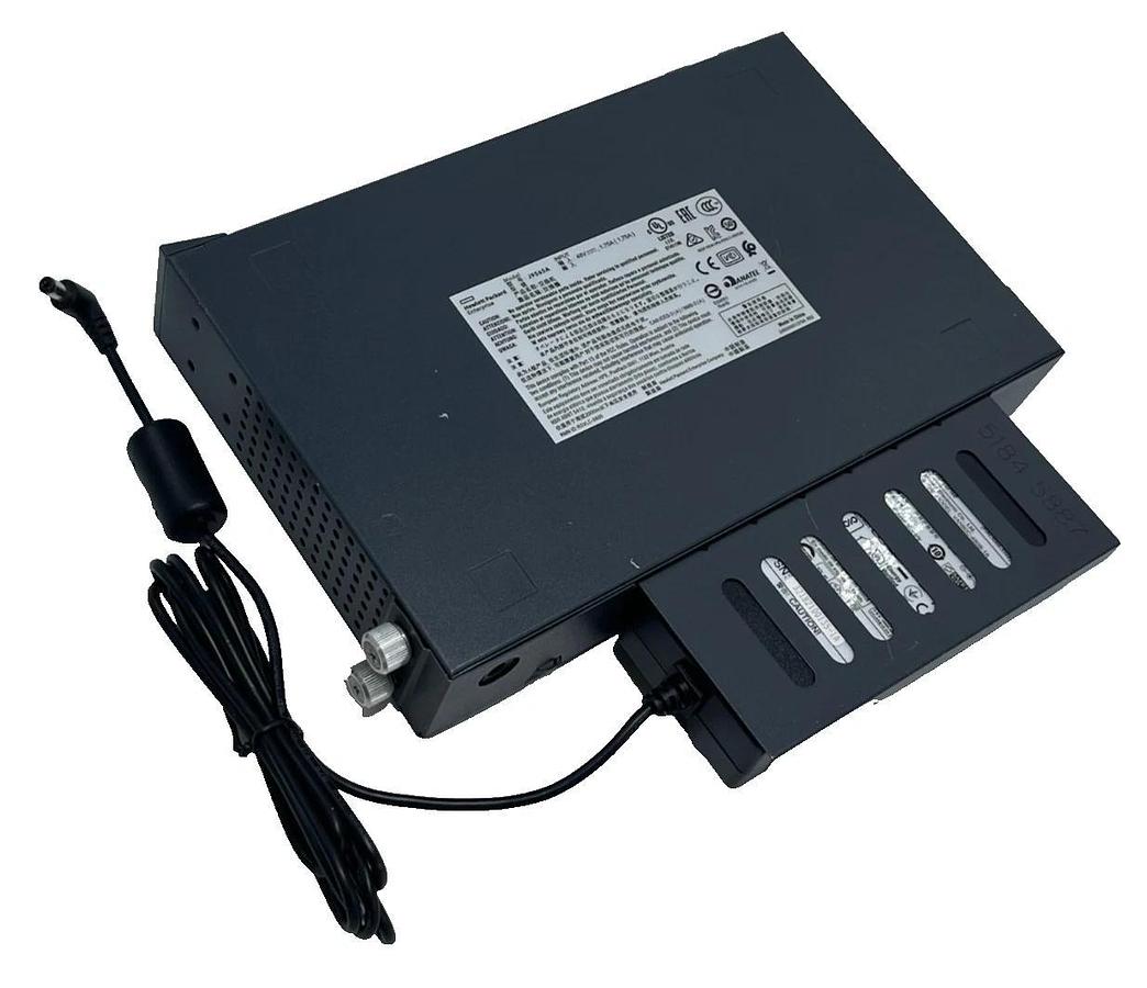 Used HP J9565A 2615-8-PoE Fully Managed Switch with Power Supply and Shelf